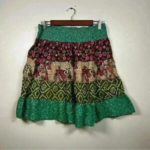 Women's Vintage Y2K Tiered Skirt